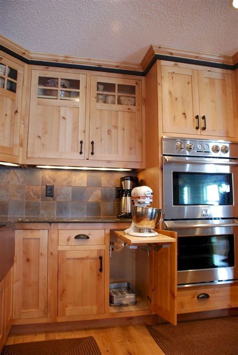 41 Elegant Rustic Farmhouse Kitchen Cabinets Ideas Abchomy Pine