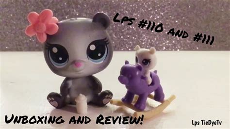 Littlest Pet Shoplps Unboxing Review 110 111 Lps Tiedyetv