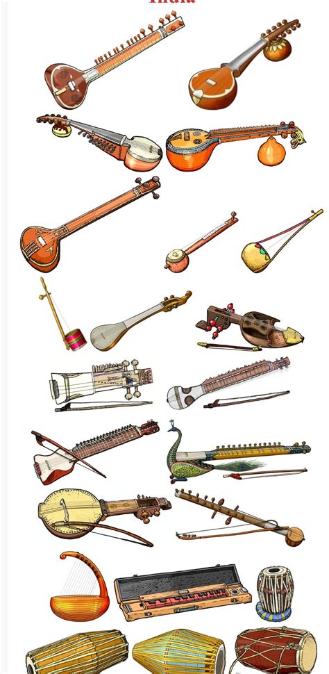 Chordophones , aerophones , membranophones and idiophones. Indian Musical Instruments | Bored Board | Pinterest | Musical instruments, Instruments and India