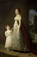 Caroline Bonaparte Murat with her daughter Letizia by Louise Élisabeth ...