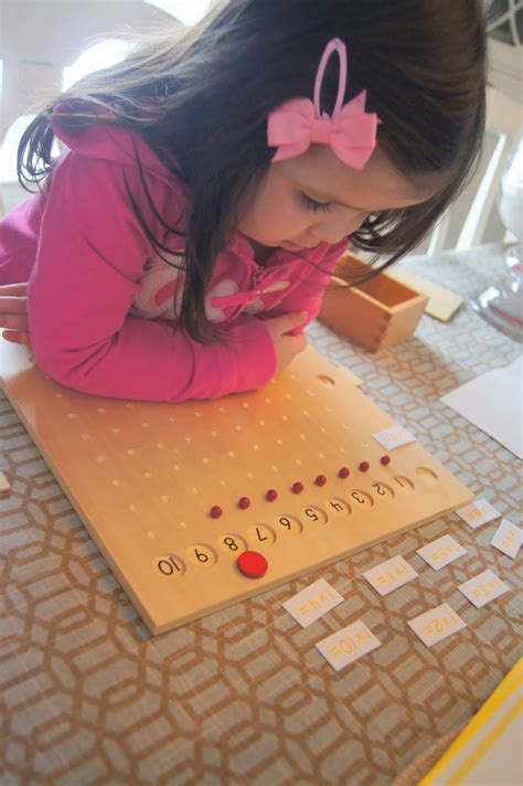 Montessori Multiplication Tables Work Making Montessori Ours