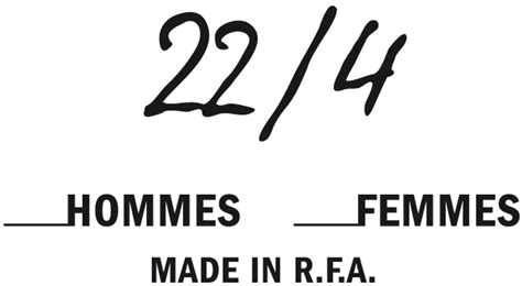 224 Hommes Femmes Not Just A Label
