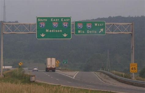 Interstate 39 Wisconsin Interstate Highway Signs Interstate Highway