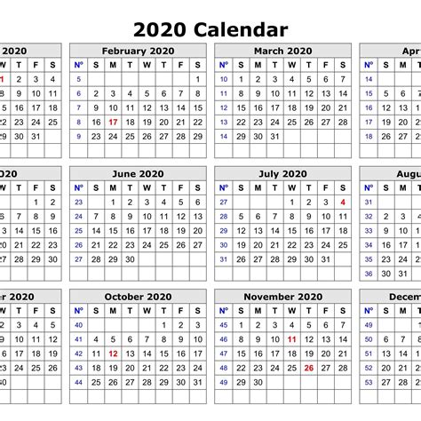 12 Month Calendar Printable Template Calendar Design