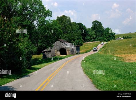 Traveling The Backroads Of Eastern Kentucky Stock Photo Alamy