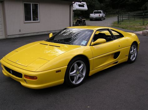 Ferrari F355 Gts F1 Yellow Car Luxurycars Luxury Cars Yellow Car