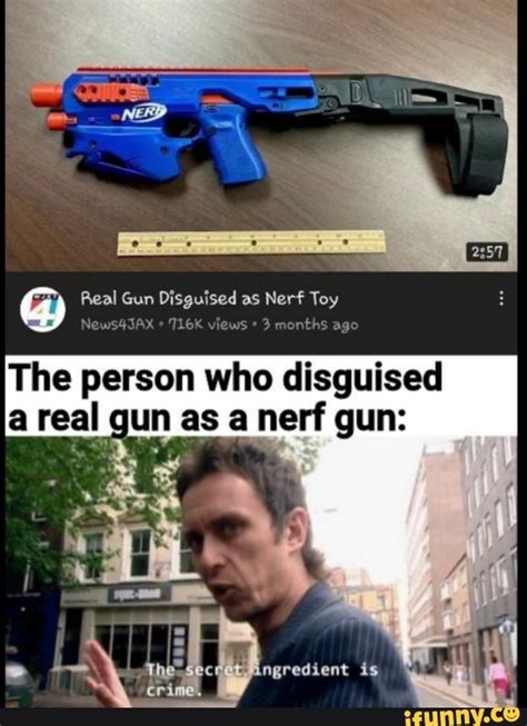 Real Gun Disguised As Nerf Toy News4jax Views Months Ago The Person Who Disguised A Real Gun As