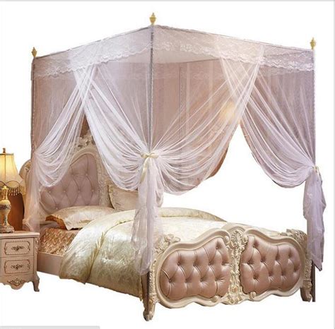 nattey 4 corners canopy bed curtains canopy bed netting canopies for girls princess