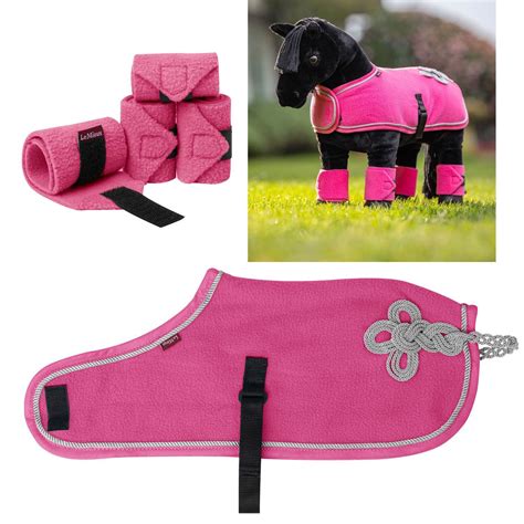 Lemieux Mini Toy Pony Accessories Watermelon Pink Show Rug And Bandage