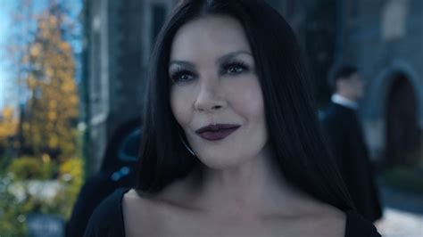 Catherine Zeta Jones Is Still Giving Morticia Addams After Posting