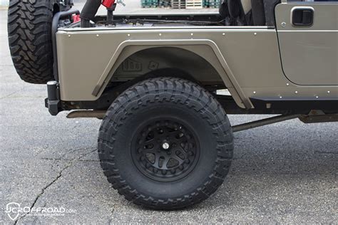 Jcroffroad Jeep Tube Fenders Steel Or Aluminum Rear Vanguard Full