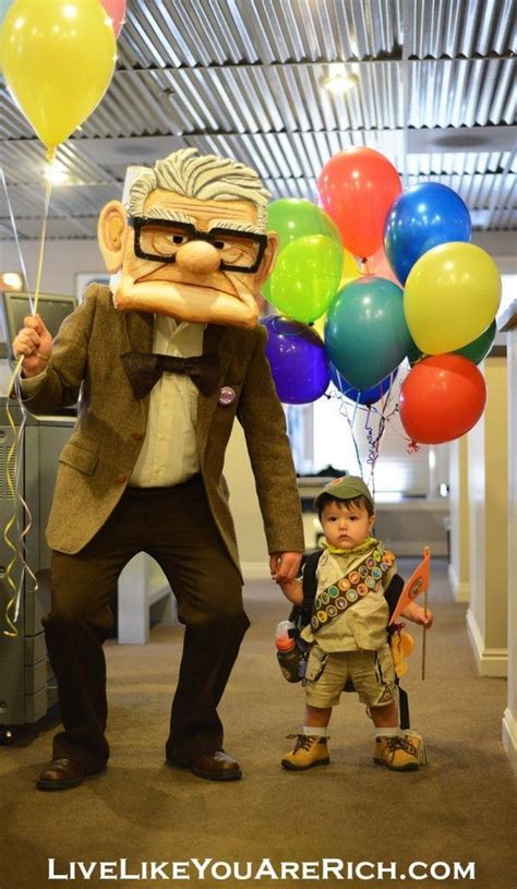 How To Make A Mr Fredricksen Costume From The Movie Up Russell Up