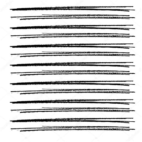 Hand Drawn Horizontal Stripes Pattern Stock Vector Image By ©igorvkv