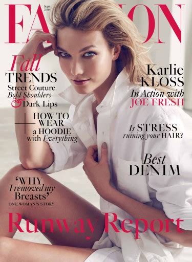 Fashion Magazine September 2016 Back Issue