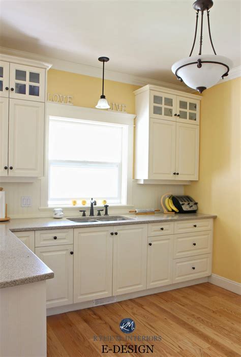 Pin by lisa scott on kitchen | Yellow kitchen walls, Yellow kitchen