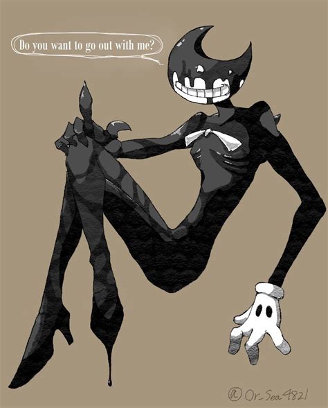 Twitter Animated Drawings Bendy And The Ink Machine Alice Angel