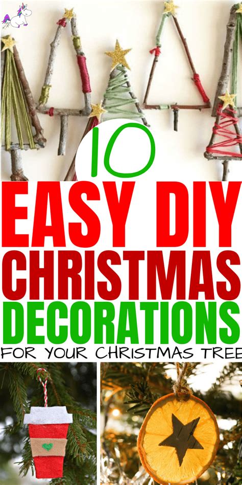 10 Diy Holiday Decorations To Make Your Christmas Tree Look Stunning This Year The Mummy Front