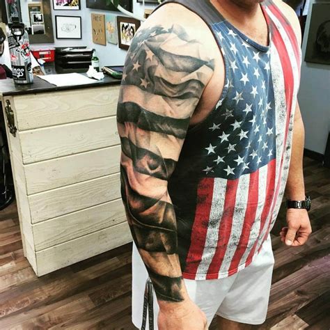 101 Best American Flag Sleeve Tattoo Ideas That Will Blow Your Mind