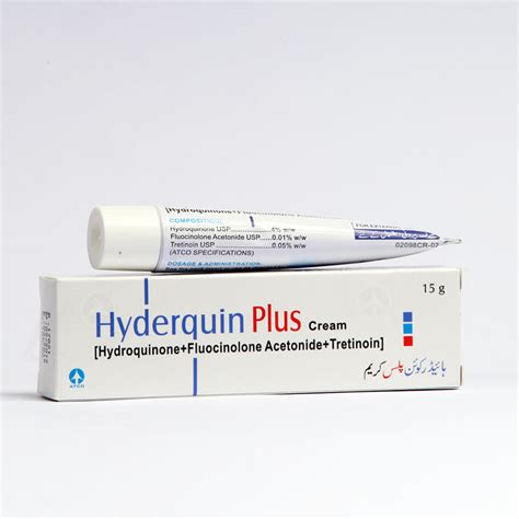 This rich and gentle cream for the face and neck deeply hydrates the skin. Hyderquin Plus | ATCO Lab