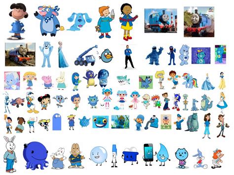 Test by andersonmahanski on deviantart. Which One Of These Blue Characters are Better? by ...
