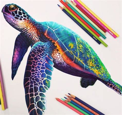 Beautiful Colored Pencil Drawings Colored Pencil Art Harunmudak
