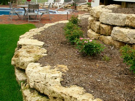 Retaining Walls And Outcroppings Treetops Landscape Design Inc