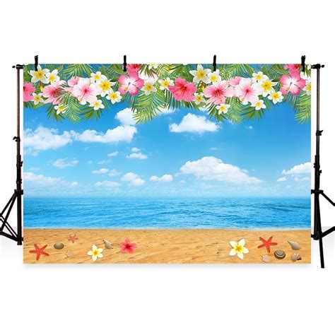 However, we do know that zoom accepts video background, and we. MEHOFOTO Vinyl Photography Backdrops Safari Hawaii Summer ...