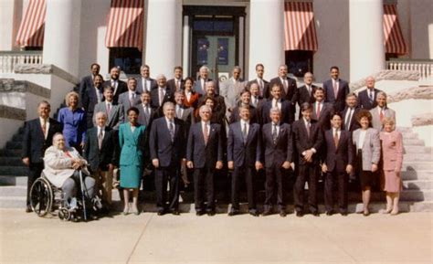 florida memory group portrait of the 1994 1996 florida state senate members tallahassee