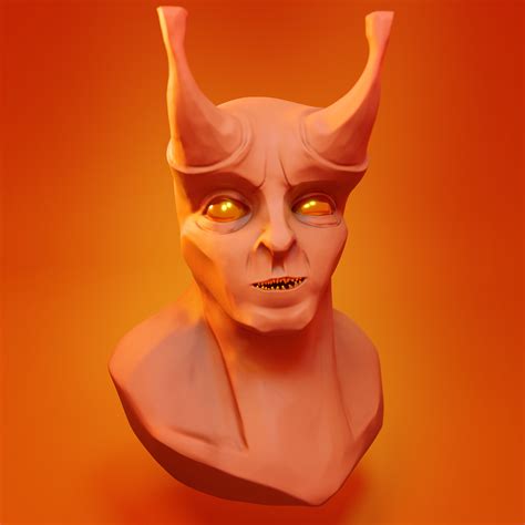 Stylized Demon Character Works In Progress Blender Artists Community
