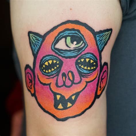 25 Psychedelic Tattoos That Explode With Color & Creativity