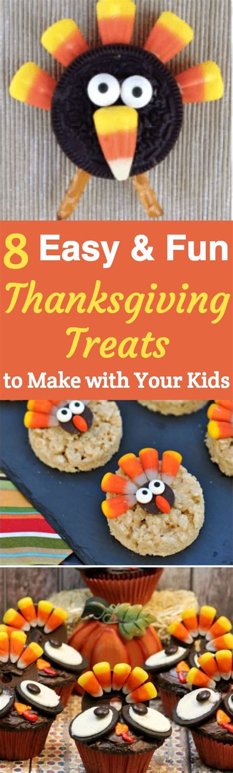 The kids are the ones that will be the happiest for such treats, so you can try to be more creative. Thanksgiving Desserts Kids Love - 8 Fun & Easy Kid-Approved Desserts