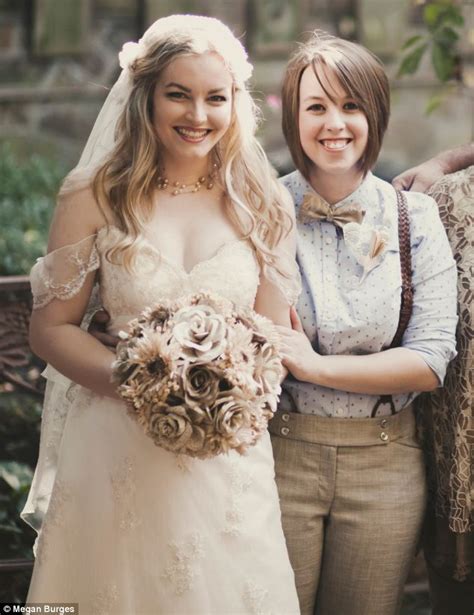 Lesbian Bride Whose Wedding Was Shunned By Her Religious Parents