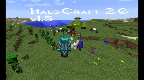 Майнкрафт 140 мод Halo Minecraft Minecraft