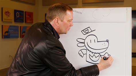 Watch as dav pilkey, author of dog man and captain underpants, draws dog man in under a minute. Dav Pilkey Draws Dog Man - YouTube