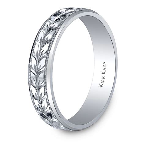 If you're not sure what to engrave on a wedding band, keep reading to find an assortment of ideas, both serious and funny. Supreme Comfort and everyday style, Mens wedding band with intricate hand-engraved detail. From ...