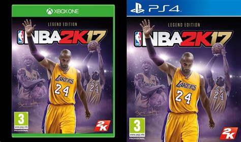 Nba 2k17 Legend Edition Features 18 Time Nba All Star Kobe Bryant On Cover
