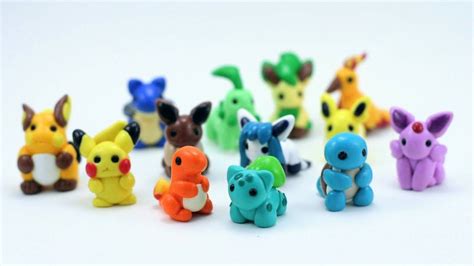 Pokemon Made By Clay Youtube