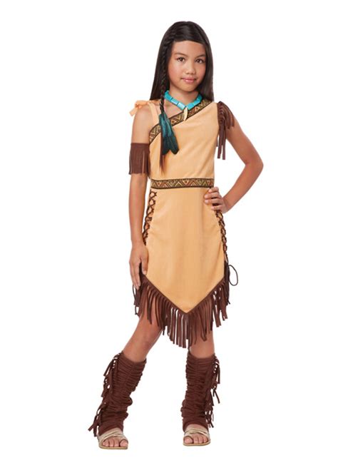 native american princess costume girl s party on