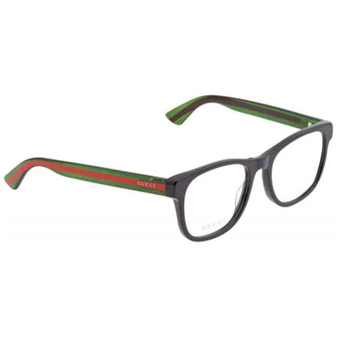 gucci gg0004on 002 eyeglasses frame men s green full rim square 53mm for sale online ebay