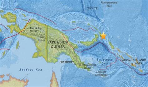 Tsunami Alert Issued After 80 Magnitude Earthquake Hits Papua New