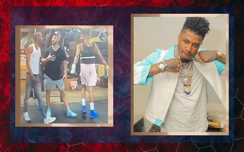 Blueface Stabbed Breaking Rapper Blueface Allegedly Stabbed In Gym