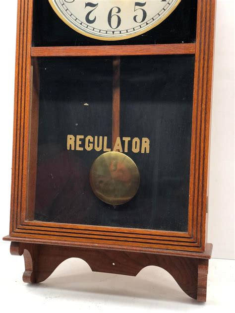 Lot Vintage Sessions Regulator No 2 Wall Clock