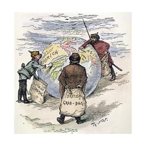 Cartoon Imperialism 1885 Giclee Print Thomas Nast