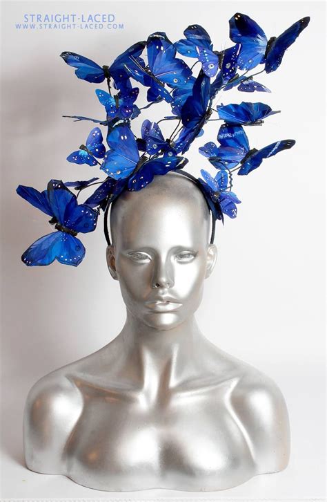 Butterfly Headpiece Designed By Straight Laced 2014 Straight Headpiece Art