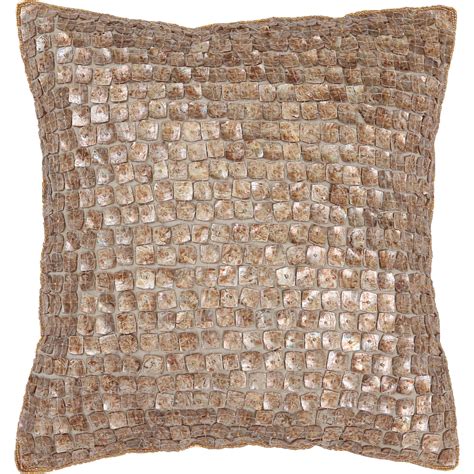 Best Home Fashion Inc Mother Of Pearl Pillow Cover And Reviews Wayfair
