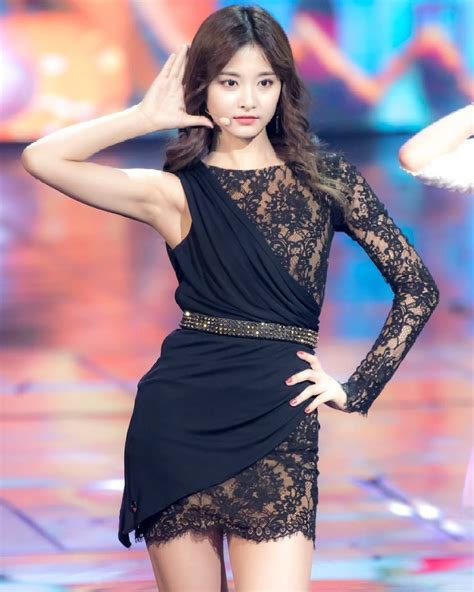 Times TWICE S Tzuyu Proved That Black Dresses Are A Superior Look
