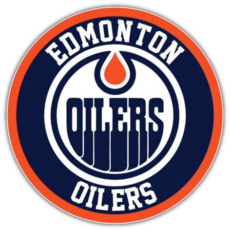 Edmonton Oilers Logo Nhl Sport Car Bumper Sticker Decal Sizes Ebay