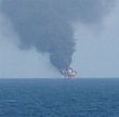 USA: Öl-Bohrinsel im Golf von Mexiko steht in Flammen - WELT
