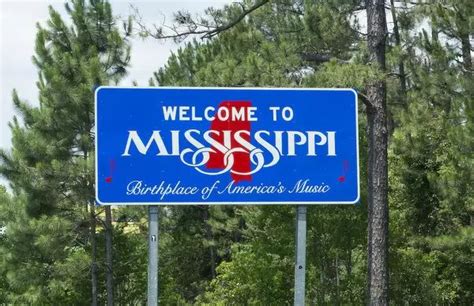 Print Of Sign For Welcome To Mississippi Birthplace Of American Music