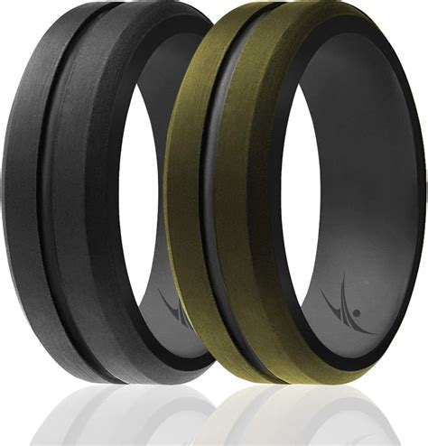Roq Silicone Wedding Ring For Men 643 Packs Or Single